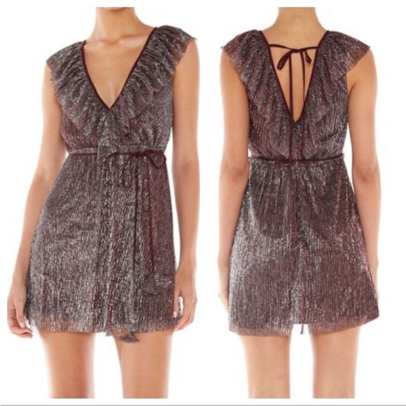 TALULAH Dresses & Skirts - Sparkly Purple Mini Dress